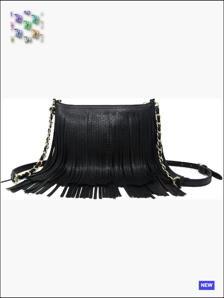 Fringe Crossbody Shoulder Bag Tassel Messenger Western Boho Chic Style